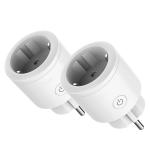 16A EU Smart Plug With Time Scheduling And Power Monitoring Functions