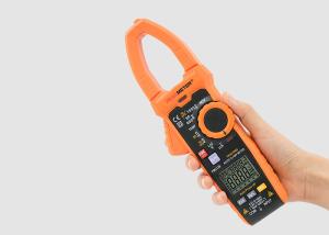 Best Auto / Manual Range Multimeter Clamp Meter With Analogue Bar Graph Display wholesale