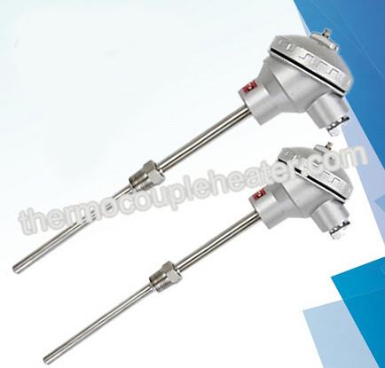 Cheap Assembly K Type Wire Thermocouple With Temperature Instrument Connector Fixed Thread for sale