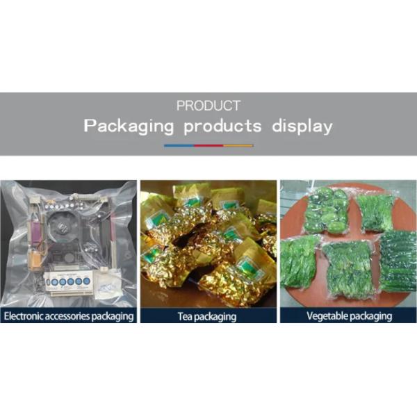 Pouch Packaging Automatic Double Chamber Aluminum Foil Vacuum Sealer Machine Advantage