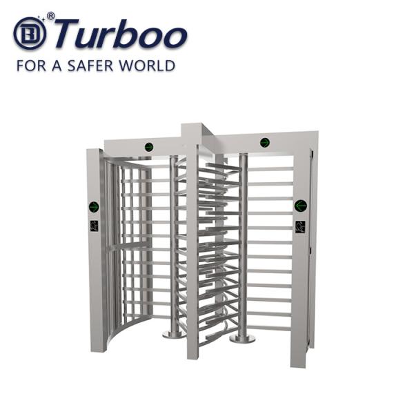 Cheap Full Height Security Controlled Access Turnstiles With RFID Card Reader for sale