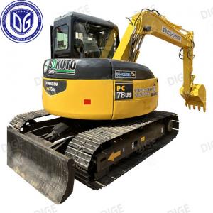 China Cost-effective option USED PC78US excavator with Advanced traction management system on sale