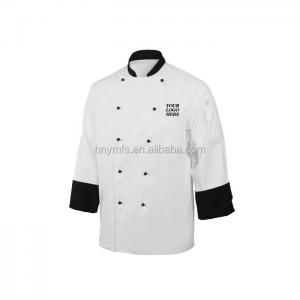 Best Unisex Adults Chef Uniform Tops Customized Plus Size Reaction Double Breasted wholesale