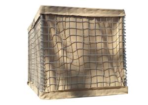 China SX-3315 4315 Army Hesco Bastion Barrier Sand Wall For Flood Control on sale