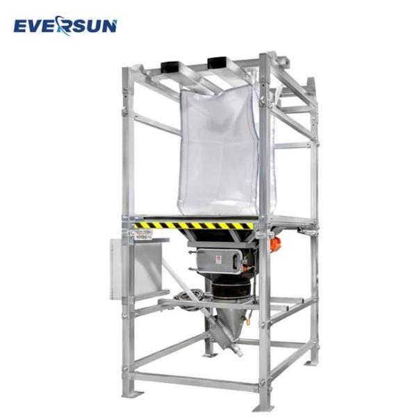 Cheap Automatic Powder Big Bag Unloading System Open Type Ton Bag Unloading  Machine for sale