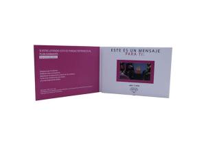 China USB Rechargeable LCD Digital Video Booklet For Conference Activities on sale