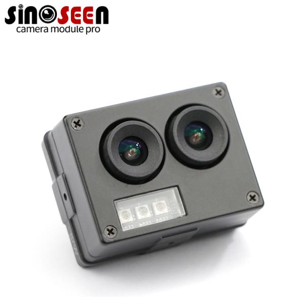 Cheap Metal Housing Dual Lens Robot Camera Module With Omnivision OV7251 Sensor for sale
