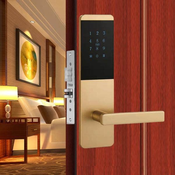 Cheap RFID Digital Key Card Lock App Controlled Password 4AA Alkaline With TTlock App for sale