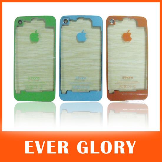 Cheap Clear Style Various Colors, Brand New and High Copy Apple IPhone 4G Repair Parts Rear Case for sale