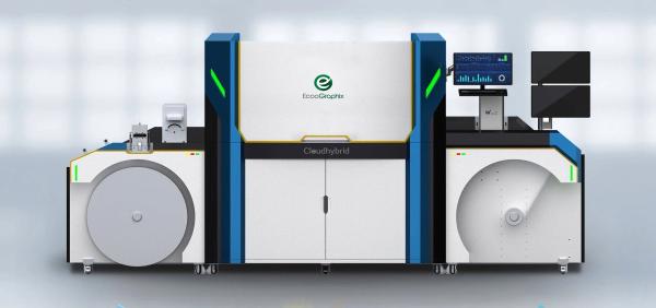 Cheap 60m/Min 330mm Roll to Roll Digital  Label UV Inkjet Printing Machine for sale