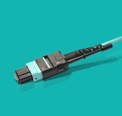 Customized OM3 24 Fiber Optic Loopback MTP MPO For FTTx Solutions