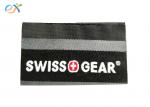 Merrow Border Woven Clothing Labels Tags Size Customized For Clothing
