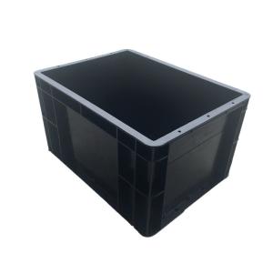 Best Black ESD Circulation Box Antistatic Storage Crate Bin Box wholesale