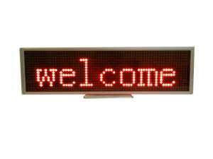 P5 Electronice LED Display sign/led display board L1664R Red Color