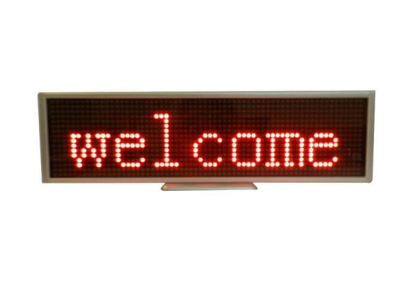 Cheap P5 Electronice LED Display sign/led display board L1664R Red Color for sale