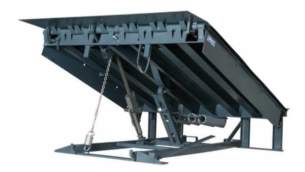 Cheap Electric Hydraulic Loading Dock Leveler Stationary With Handheld Remote Control for sale