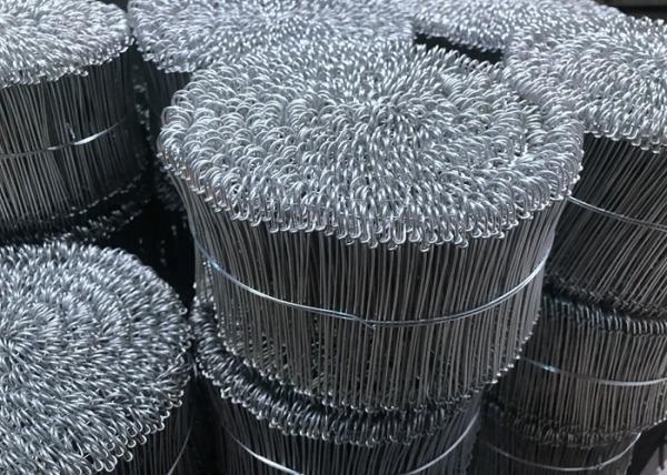 Cheap ISO9001 BWG8 1.6mm Galvanized Double Loop Wire Ties for sale