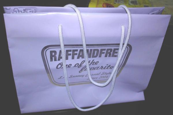 Cheap Gravure Printed Soft Plastic Shopping Bags Multi Size With Rope Handle for sale