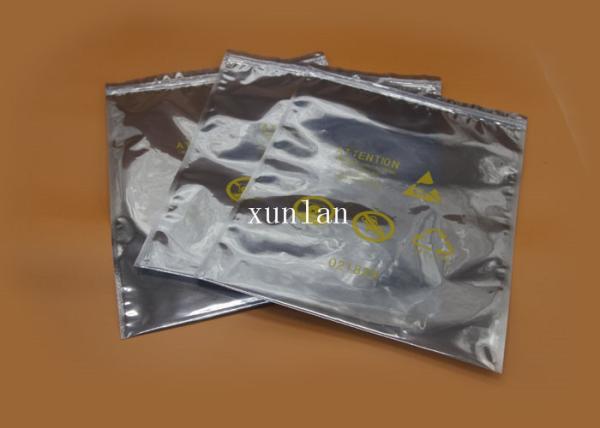 Cheap Double Sided ESD Shielding Bag , Four Layer Structure Static Proof Bags for sale