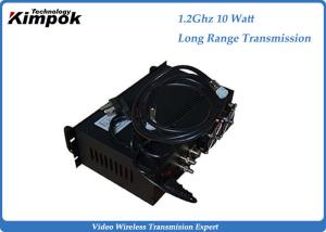 China 10W CCTV Long Range HD Video Transmitter AC 220V 3168g Weight on sale