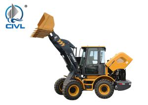 China OEM XCMG Backhoe Wheel Loader , Construction Wheeled Front End Loader on sale