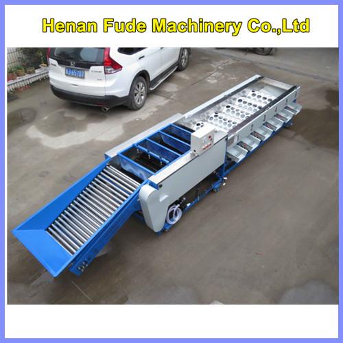 Cheap mango cleaning ,waxing and sorting machine, mango cleaning waxing grading machine for sale