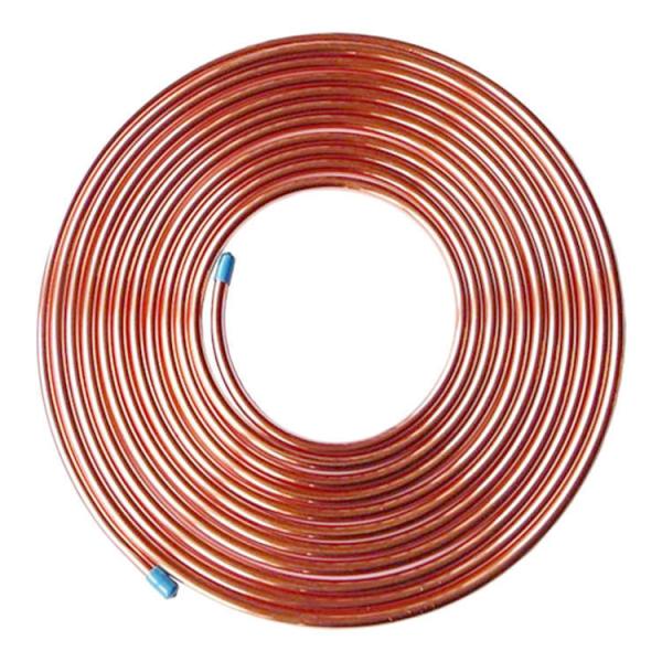 Cheap Customized Pancake Coil Copper Pipe for Air Conditioner C1100 C12200 1/4" 3/8" 1/2" 3/4 for sale