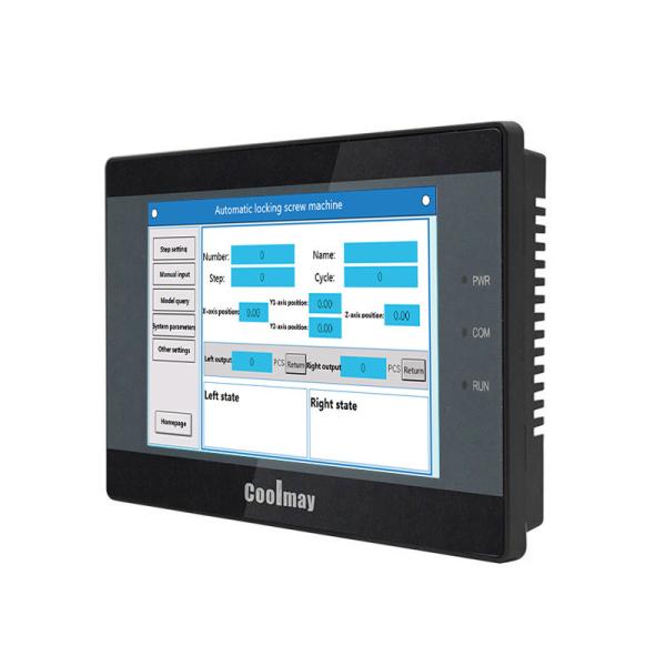 Cheap DC24V Programmable PLC Controller With 5 Inch HMI Display Monitor QM3G-50FH 32 Bit CPU 408MHz for sale