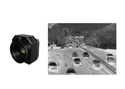 Cheap Uncooled Infrared Thermal Security Camera Module With Multiple Lenses for sale