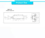 Customized Support ODM UNIVO Resistance-Type LVDT for Linear Displacement