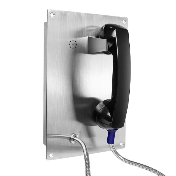 Cheap Flush Mounting Vandal Proof Intercom , Auto Dial Emergency Phone For Parking Lots for sale