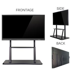 Led interactive Panel for School Dual system All in one PC 86 Touch Screen monitor For Classroom
