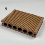 Customized Solid WPC Wood Plastic Composite Decking Tile Panel