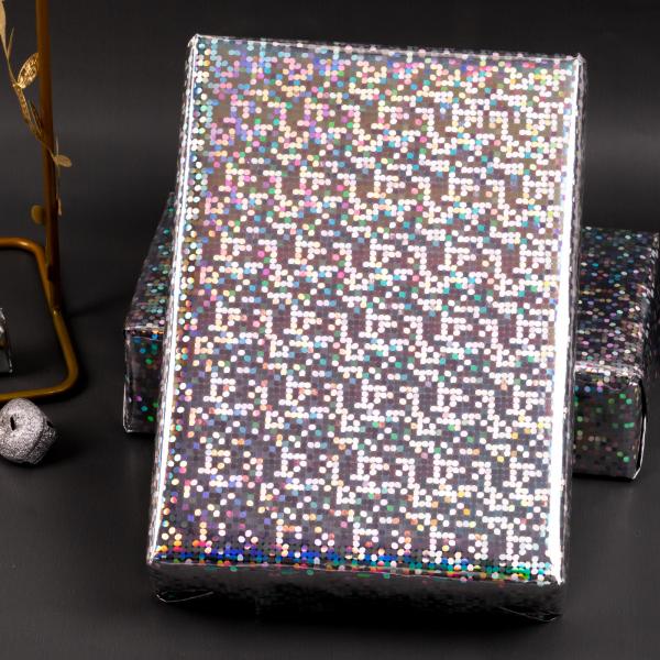 Cheap Hologram Design Laser Pattern Gift Wrap Paper Roll 72cm*52cm for sale