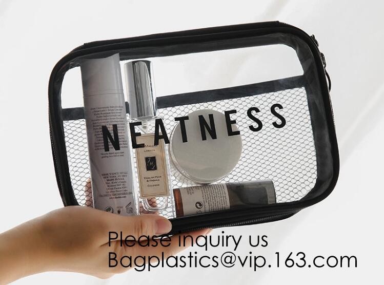 Waterproof PVC Cosmetic Pouch Wholesale Cheap Make Up Makeup Case Bag Travel Toiletry Pouch Organizer, bagease, bagplast