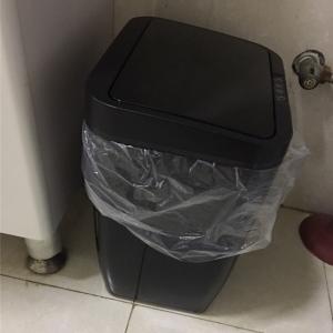 Household Sensor Waste Bin Open Top Structure PP Plastic Material