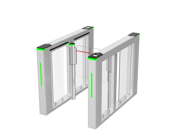 Cheap Infrared Sensor Office Building Entrances Attendance Security Access Control Gate Swing Barrier for sale
