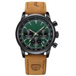 Analog Display Alloy Quartz Wrist Watch 12mm Band Width Customization Case