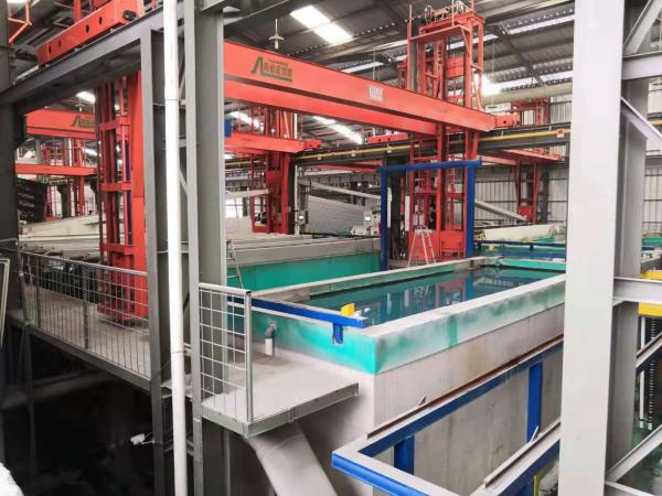 Cheap Power Automated Anodizing Line Process Horizontal Anodiding line for sale