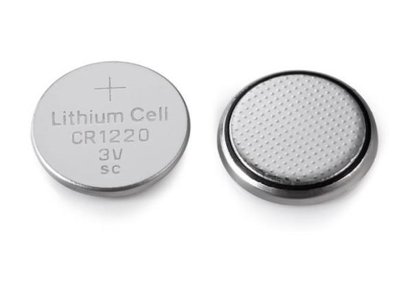 Cheap CR1220 3V 40mAh Lithium Button Cell For Garage Door Opener Remote Locker Locks for sale