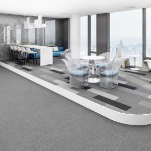 Muiti-Level Ioop Nylon Fiber Carpet Simple And Modern Design