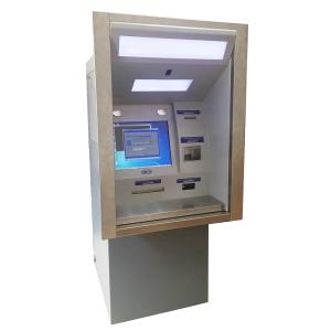 China OEM ODM Wall Mounted Kiosk ATM Machines For Bank  Vandal Proof on sale
