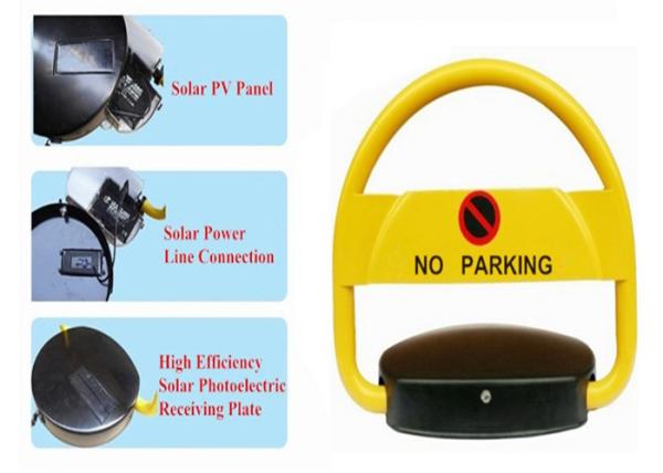 Cheap No Parking Reserved Car Position Lock , Parking Space Locking Device Solar Panel Powered for sale