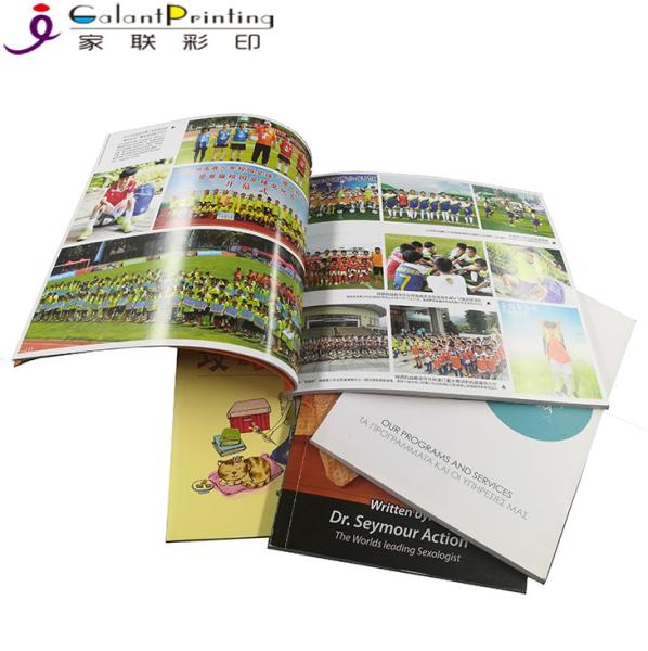 Cheap Offset Printing Full Color Booklet Printing  / Leaflet Magazine Booklet Printing for sale
