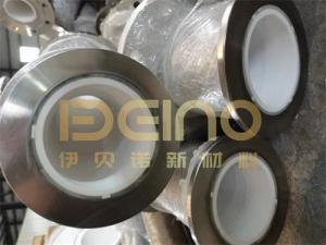 China SUS304 Ceramic Lined Elbows Ceramic Lined Steel Pipe Corrosion Resistance ceramic sleeve-lined pipe on sale
