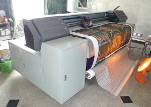 High Printing Speed Digital Textile Belt Printer , Belt-feed System Textile Ink-jet Printer