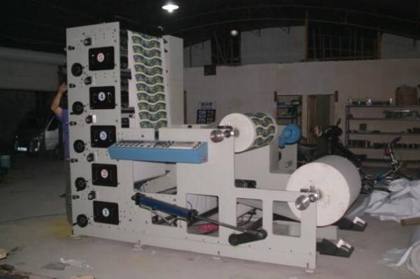 Cheap Girth 180~420mm Flexo Label Printing Machine Speed 50m/Min Web Width 890mm for sale