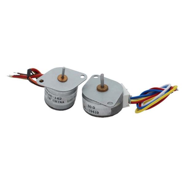 Cheap 4-Phase 5-Wire Miniature Stepper Motor With Gearbox 20MM ATM Equipment for sale