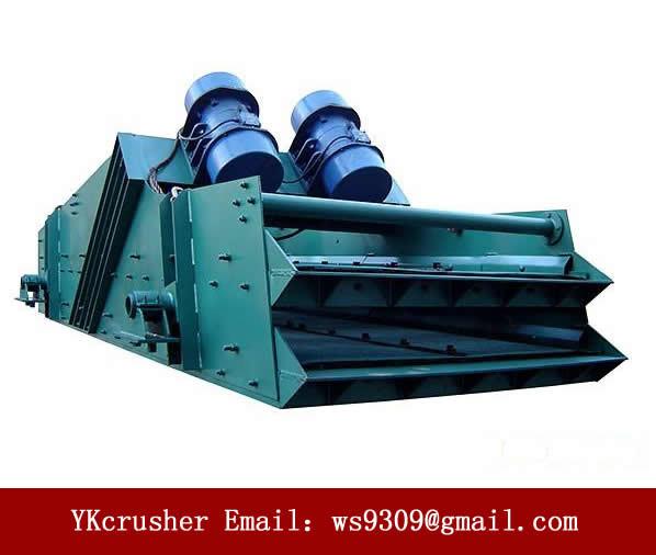Cheap ZK Linear Vibratory Screen Aggregate Screening Equipment Block Eccentric for sale