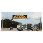 12000 Brightness Fixed Variable Message Sign with Refresh Rate 120Hz and Design